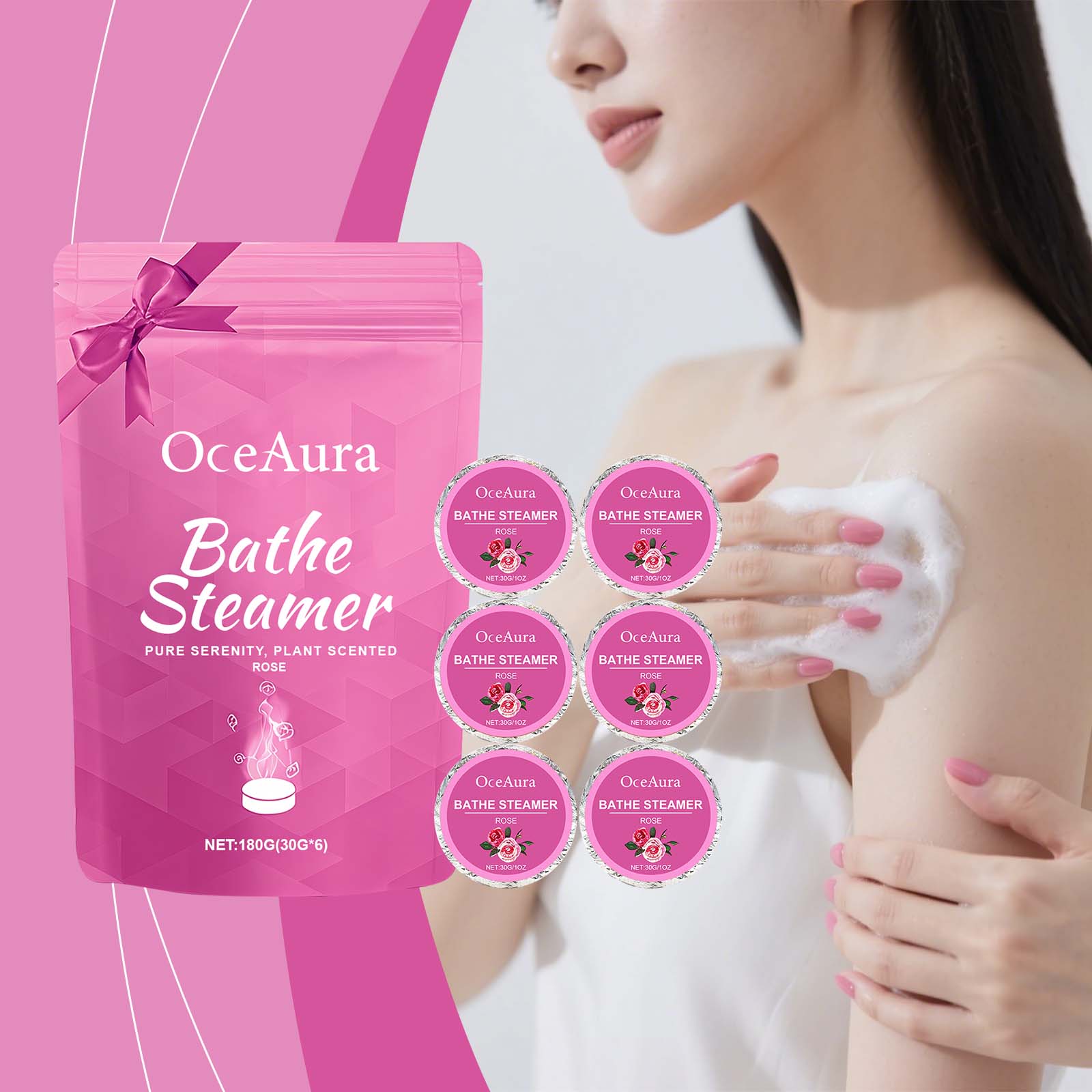 Shower Steamer Tablet - Shower Steamers Aromatherapy Stress Relief Adult