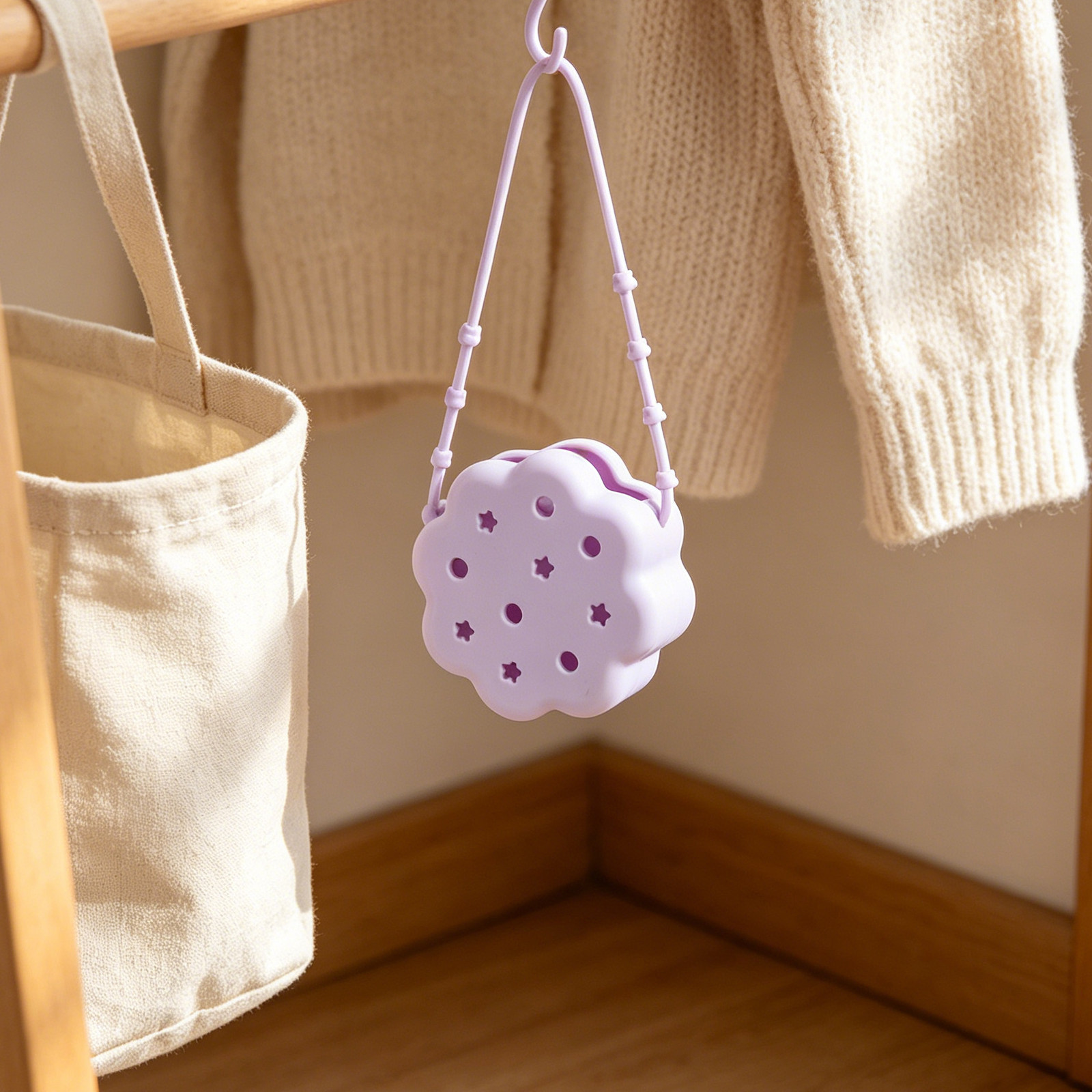 Shower Steamer Tablet - Silicone Soap Container Portable Hanging Shower