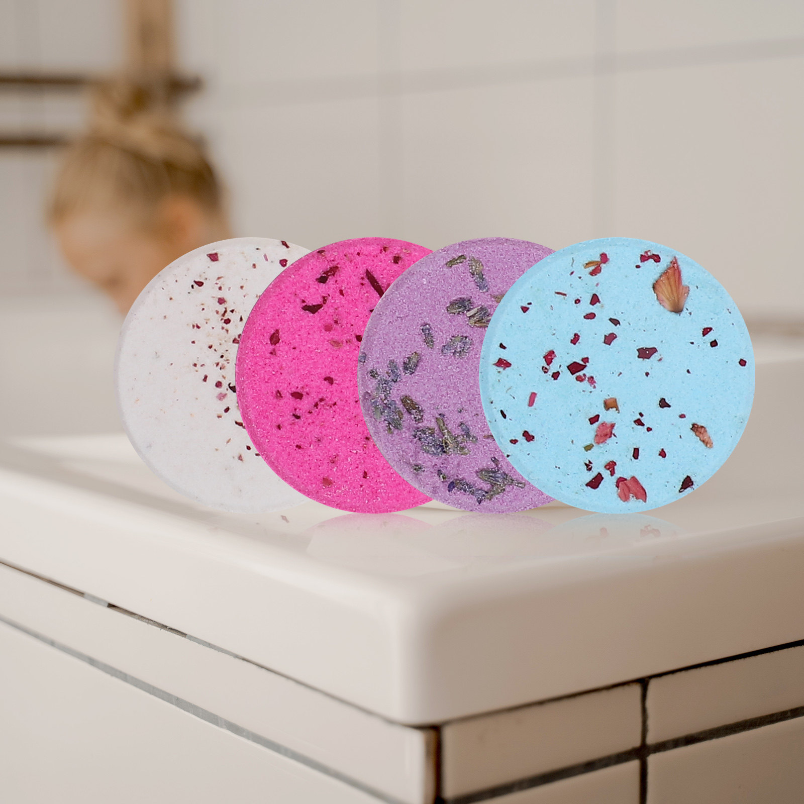 Shower Steamer Tablet - 8Pcs Shower Tablets Essential Oils Aromatherapy
