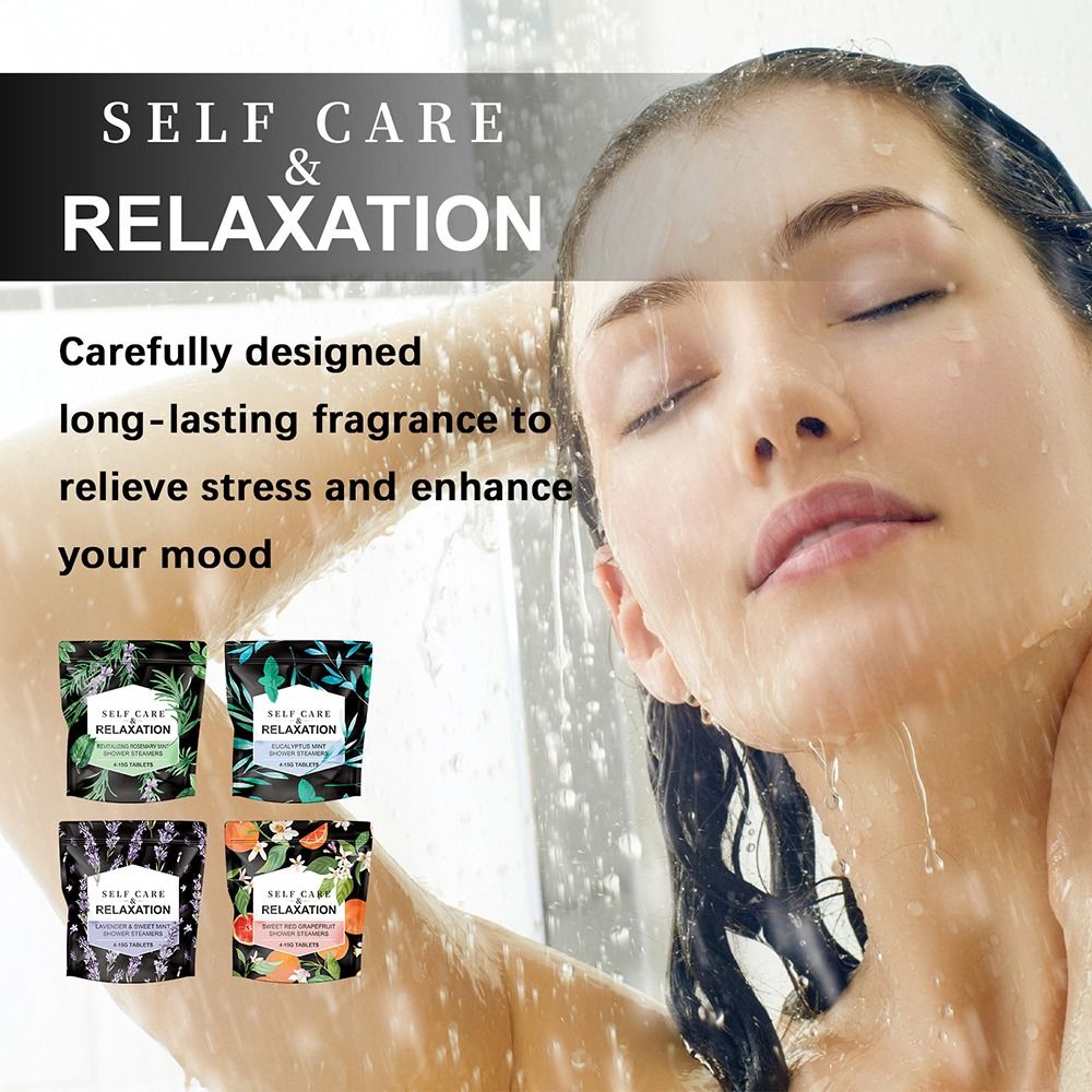 4 Tablets/Pack Self Care Relax - огляд і ціна Shower Steamer Tablet