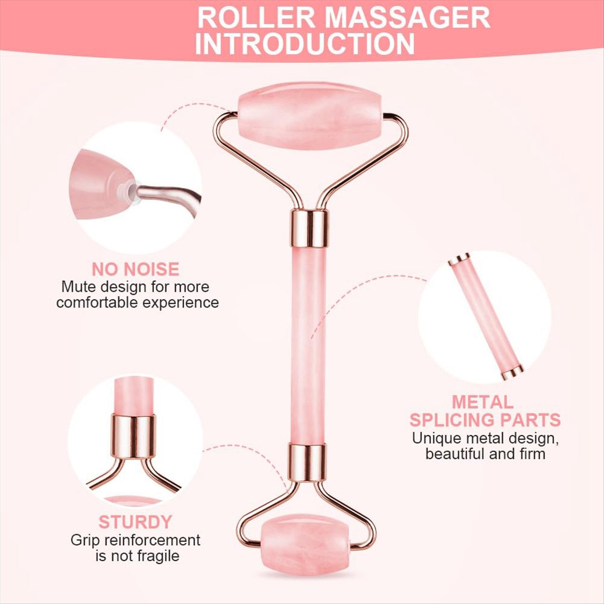 MSOR New Gua Sha Tools Jade Ro - огляд і ціна Jade Roller Stone