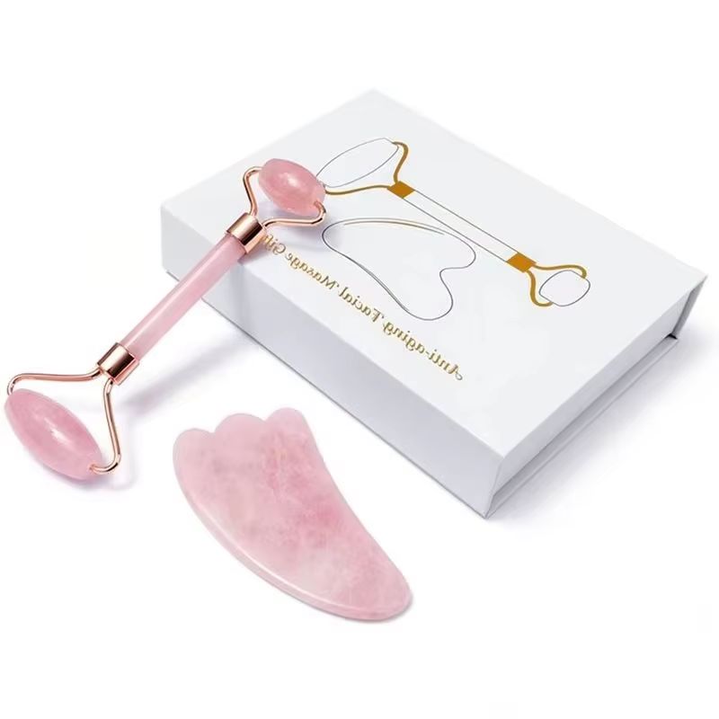Rose Quartz Gouache Scraper Fa - огляд і ціна Jade Roller Stone