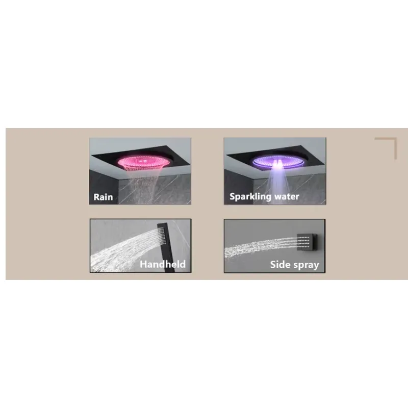 Smart LED Shower Set Bathroom  - огляд і ціна Spa & Wellness Zámeček Petrovice