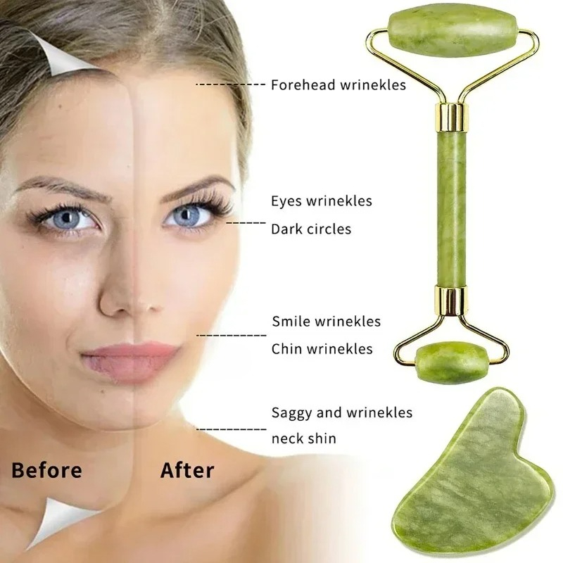 Natural jade roller massager,  - огляд і ціна Jade Roller Stone