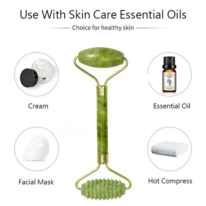 Natural jade roller massager,  - огляд і ціна Jade Roller Stone