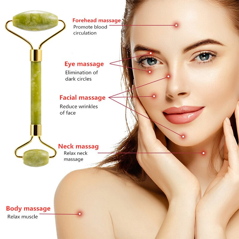 Skin Care Quartz Stone Natural - огляд і ціна Jade Roller Stone