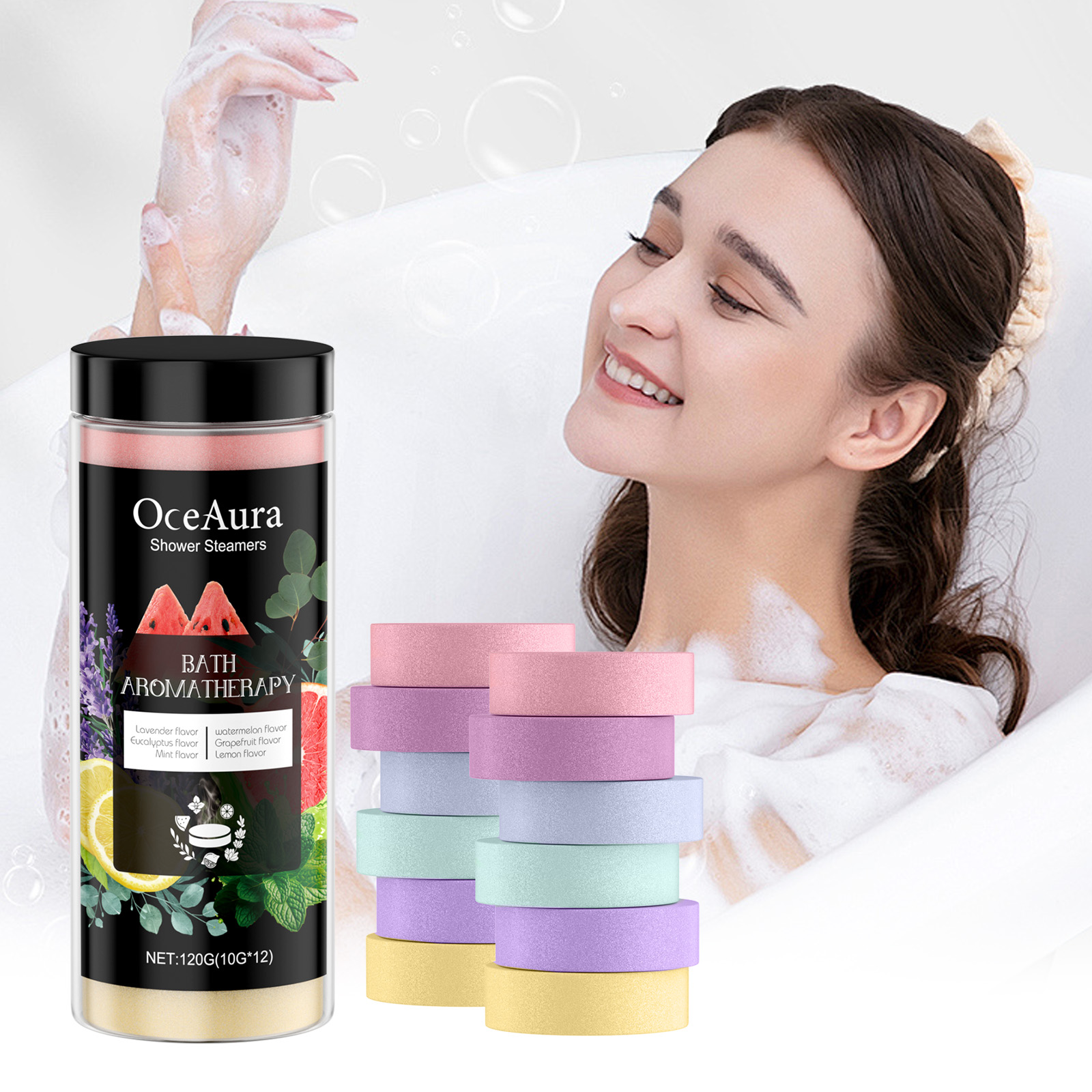 Shower Steamers Tablets Birthd - огляд і ціна Shower Steamer Tablet