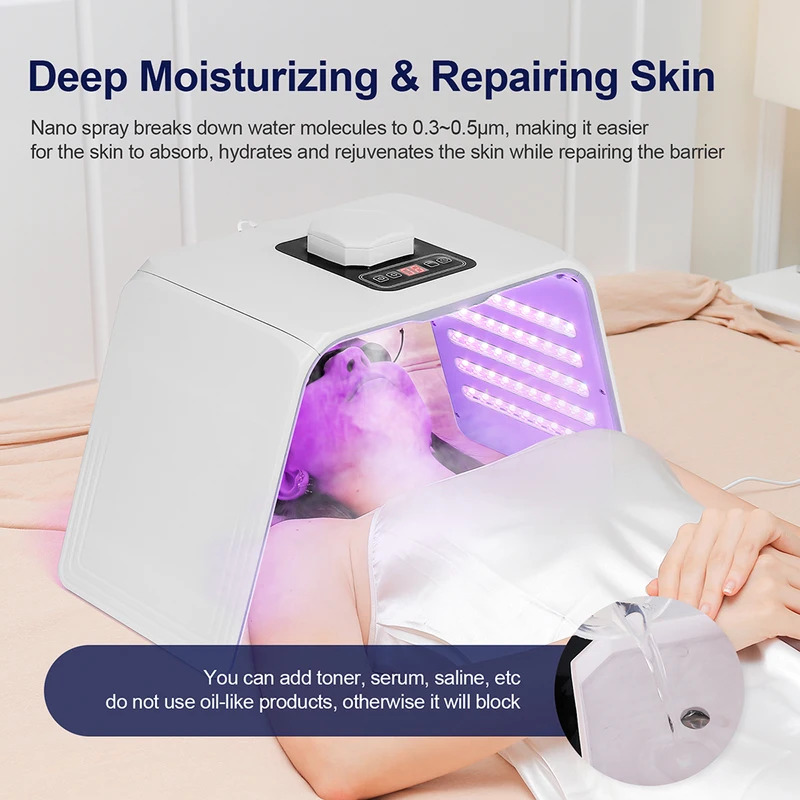 7 Colors LED Photon Beauty Mas - огляд і ціна Spa & Wellness Zámeček Petrovice