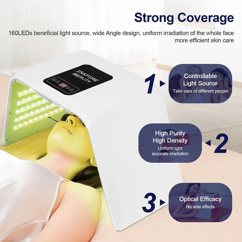 7 Colors LED Photon Beauty Mas - огляд і ціна Spa & Wellness Zámeček Petrovice