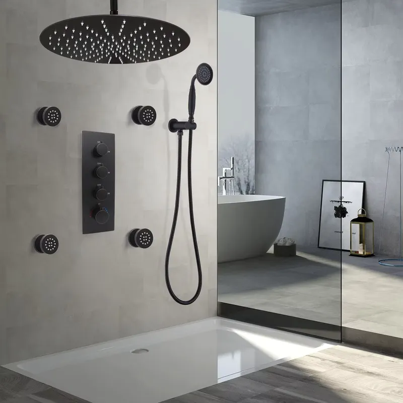 4-Piece Matte Black Ceramic Ad - огляд і ціна Spa & Wellness Zámeček Petrovice