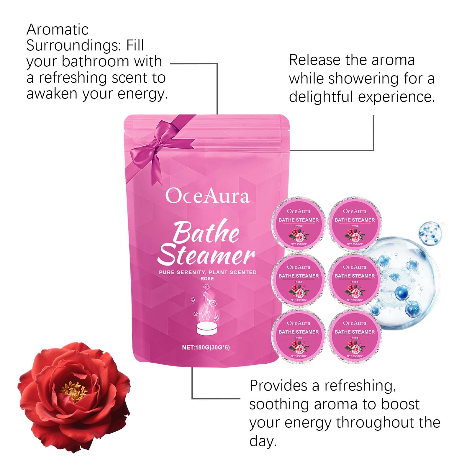 Shower Steamers Aromatherapy S - огляд і ціна Shower Steamer Tablet