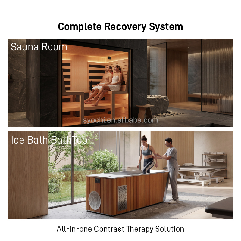 Syochi Commercial Sauna Ice Ba - огляд і ціна Spa Wellness Gym