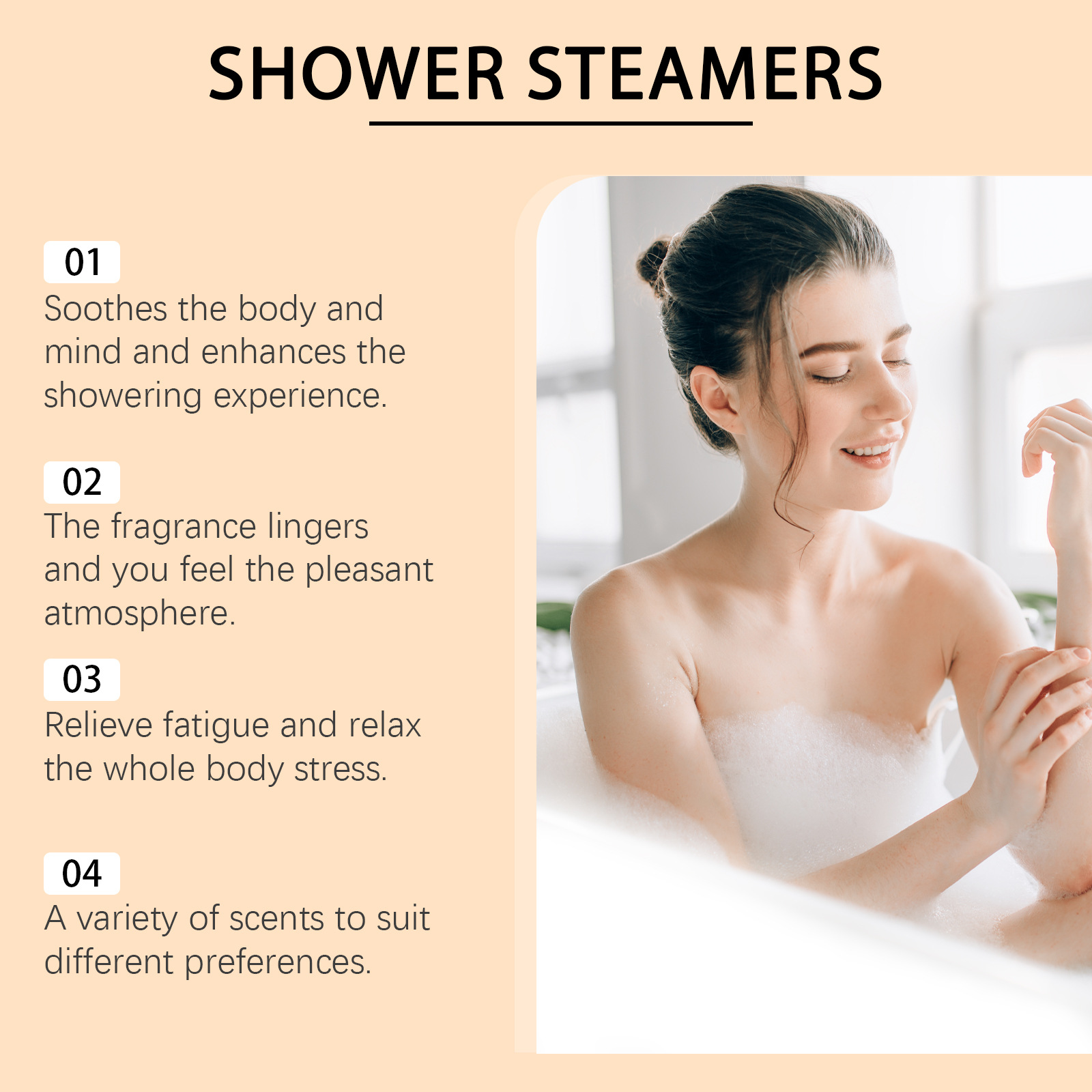 8PCS Shower Steamers Aromather - огляд і ціна Shower Steamer Tablet