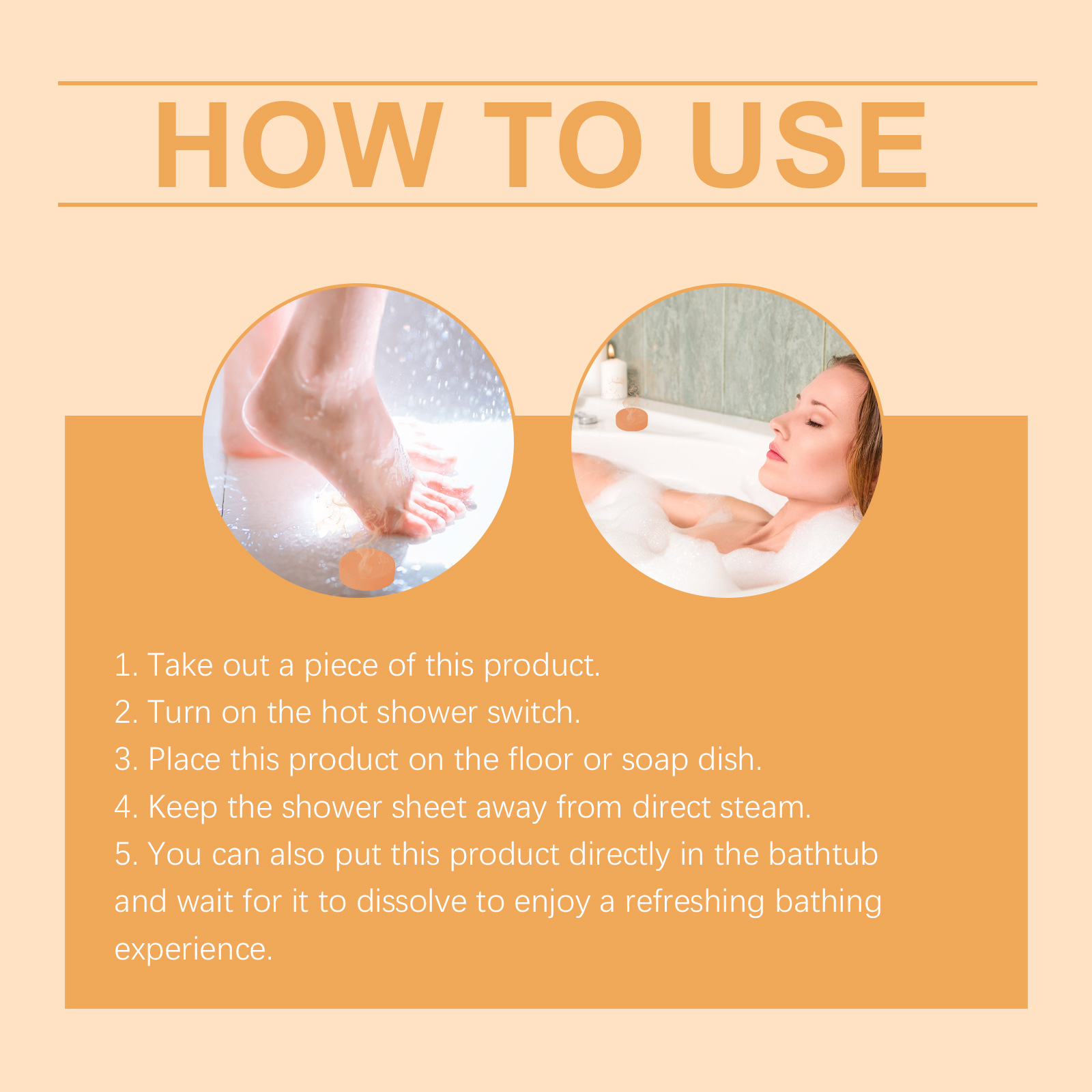 8PCS Shower Steamers Aromather - огляд і ціна Shower Steamer Tablet