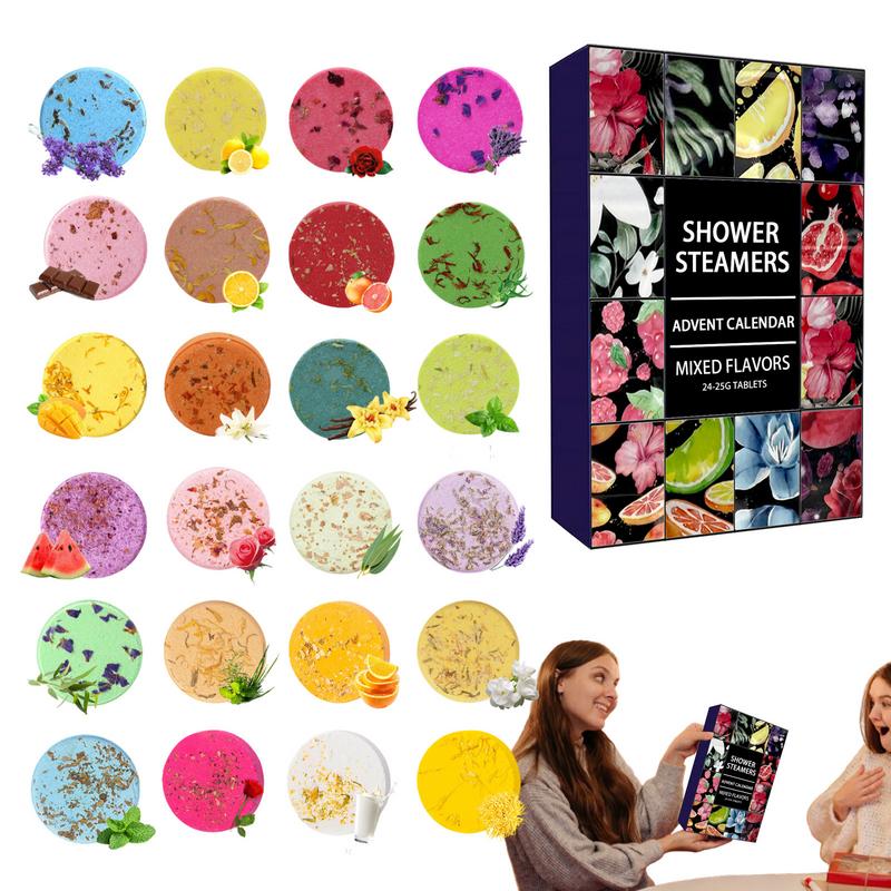 24pcs Shower Steamers Advent C - огляд і ціна Shower Steamer Tablet