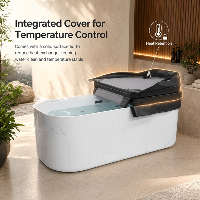 Acrylic Cold Plunge Tub Marble - огляд і ціна Spa Wellness Gym