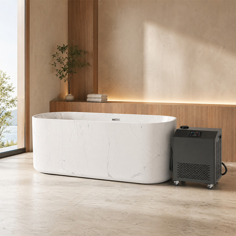 Acrylic Cold Plunge Tub Marble - огляд і ціна Spa Wellness Gym