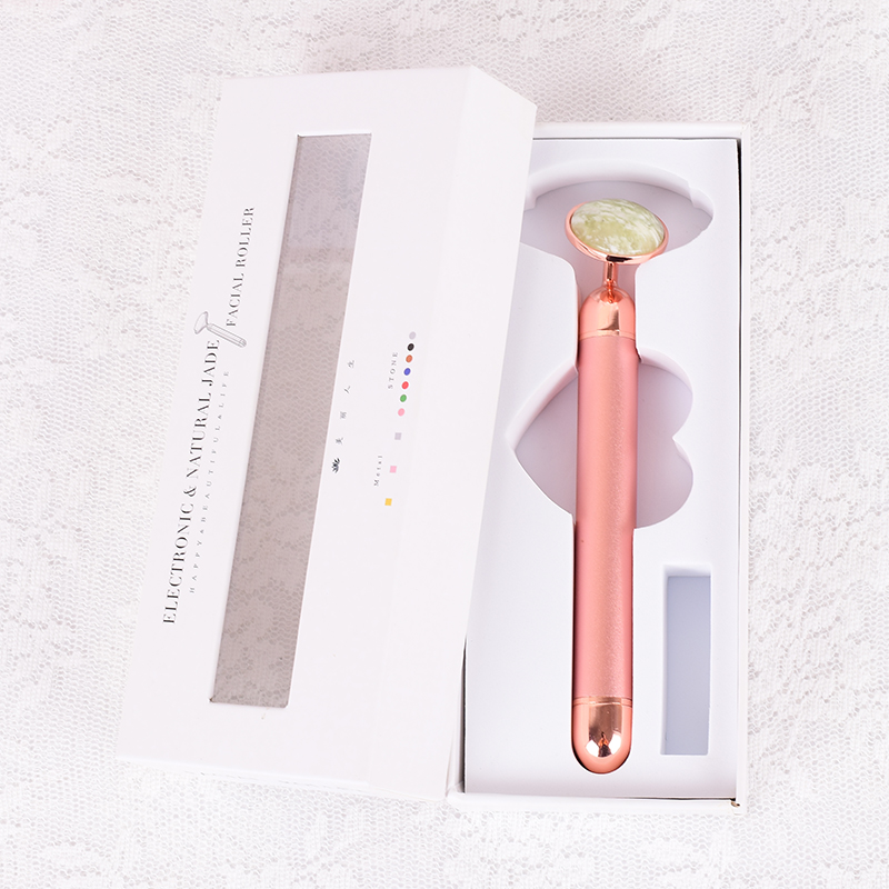 Natural Stone Rose Gold Electr - огляд і ціна Jade Roller Stone