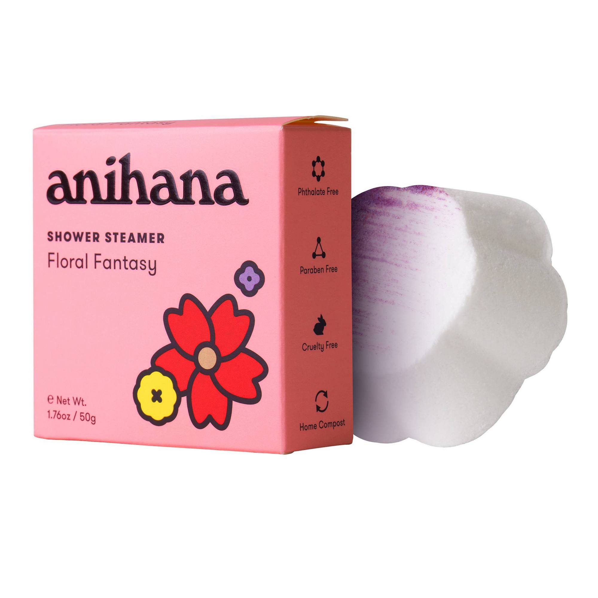 Shower Steamer 1.76oz Floral M - огляд і ціна Shower Steamer Tablet