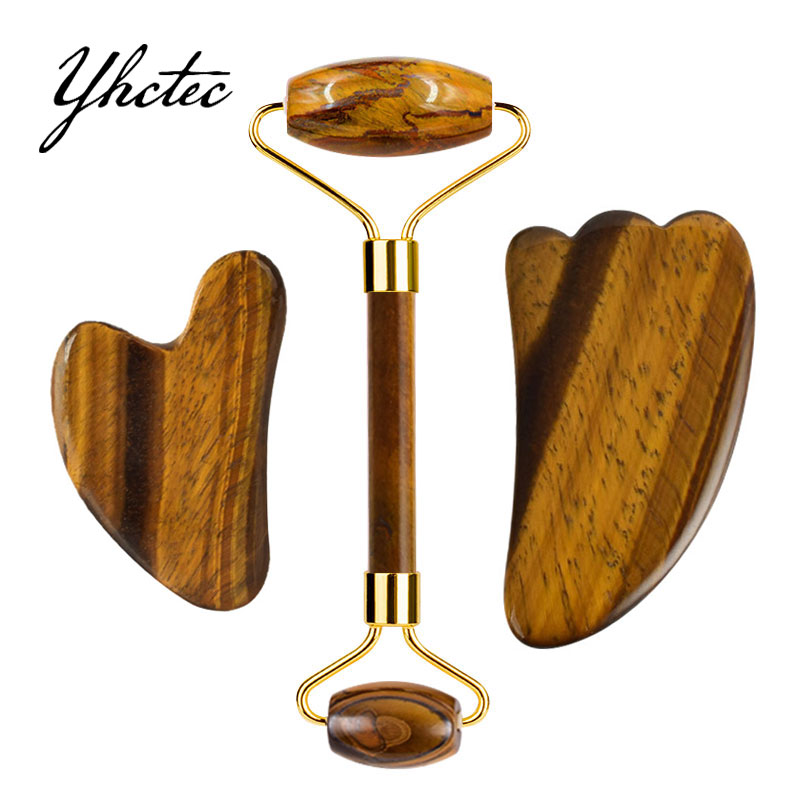 Natural Tiger Eye Stone Gouach - огляд і ціна Jade Roller Stone