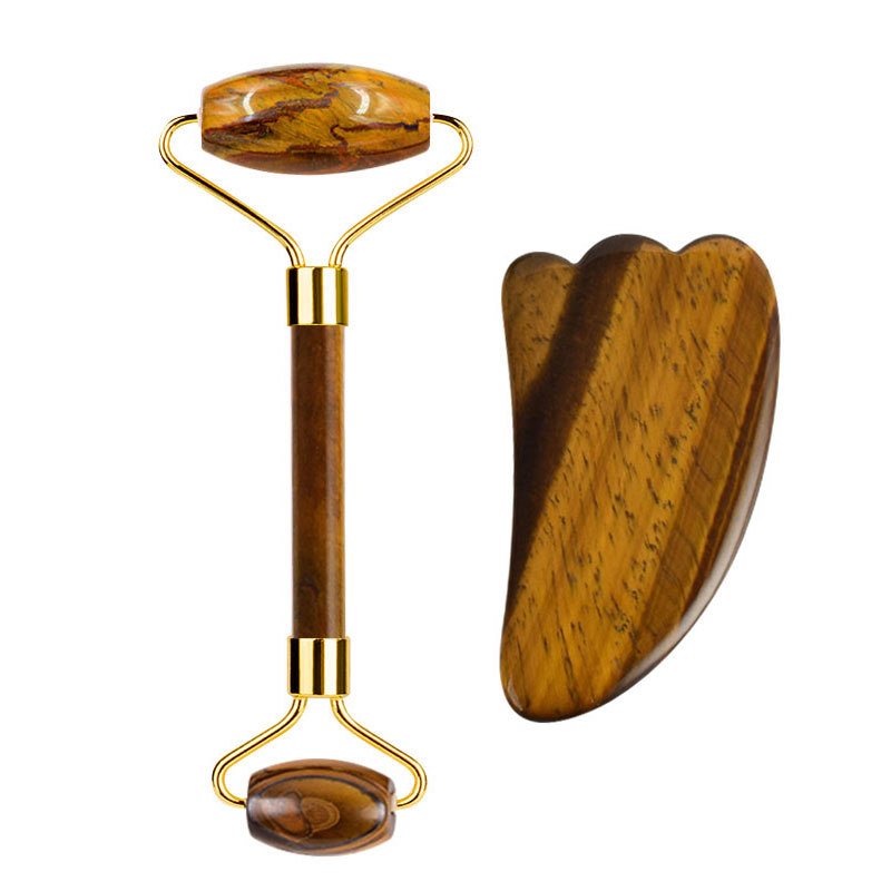 Natural Tiger Eye Stone Gouach - огляд і ціна Jade Roller Stone