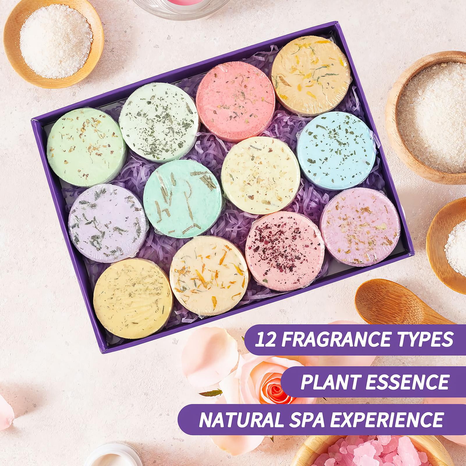 12pcs/set bathtub Aromatherapy - огляд і ціна Shower Steamer Tablet