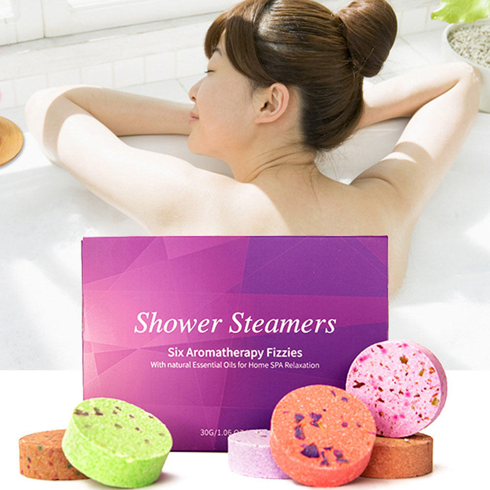 6Pcs Aroma Bath Tablets Essent - огляд і ціна Shower Steamer Tablet